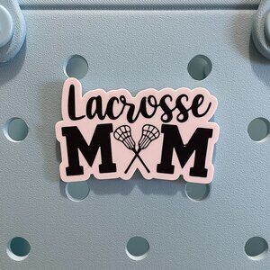 Lacrosse Mom Bogg Charm-Lacrosse Bogg Charm-New!